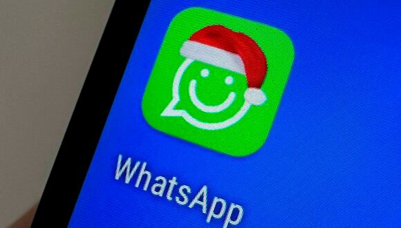 ¿Quieres tener el ícono de WhatsApp con gorro navideño? Así puedes activar el "modo Navidad". (Foto: MAG - Rommel Yupanqui)