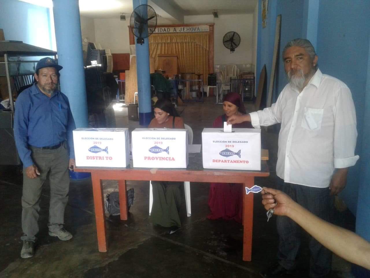 Elección de delegados para las internas del Frepap, en los primeros días de noviembre. Luego, estos delegados habrían elegido el 6 a los candidatos al Congreso (Foto: Frepap). 