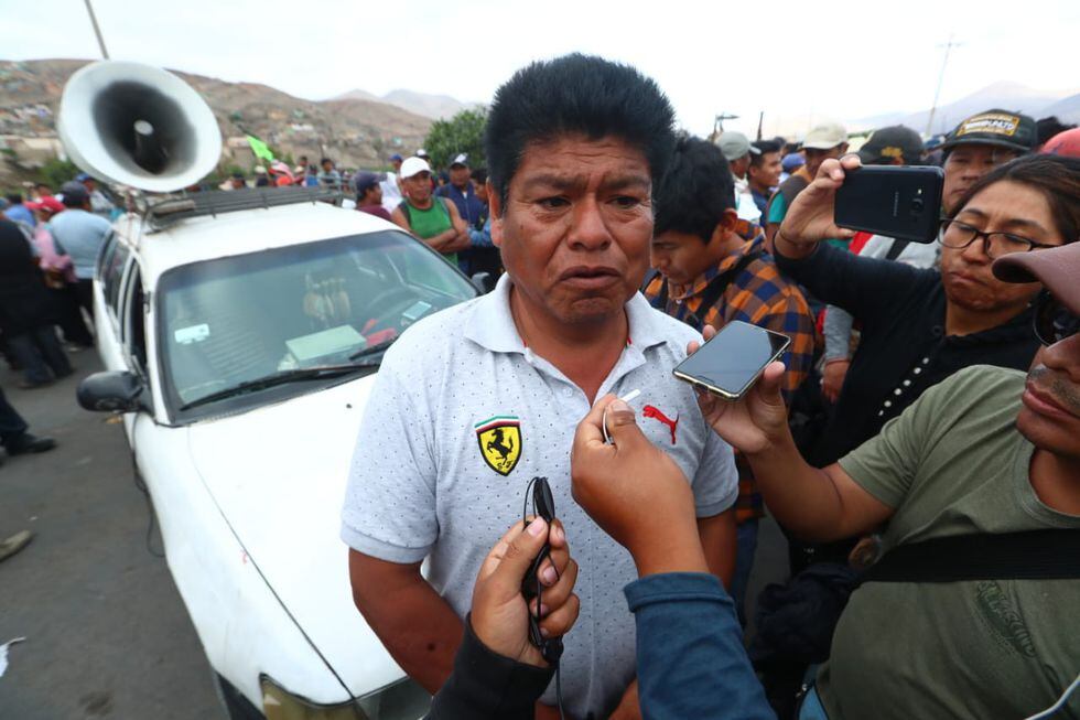 Miguel Meza, coordinador del Valle de Tambo. (Foto: Alessandro Currarino/Enviado especial)