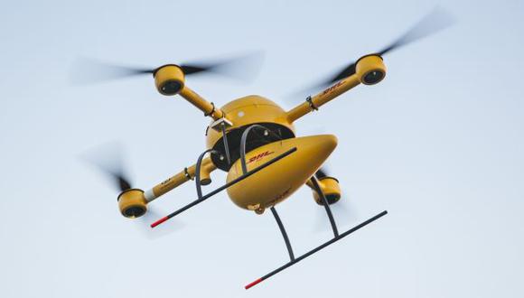 DHL utilizará dron para enviar paquetes a pequeña isla alemana
