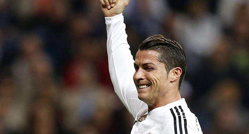 Cristiano Ronaldo celebra por partida doble. (Foto: EFE)