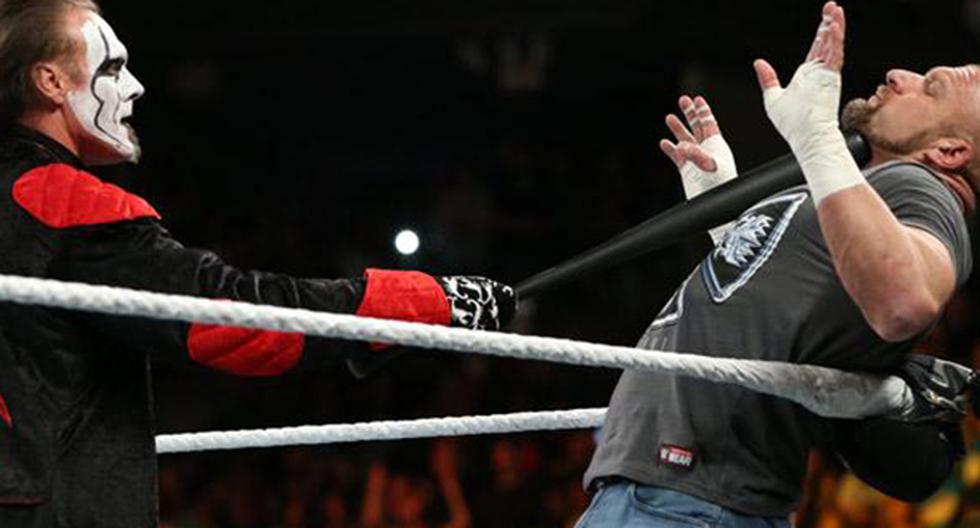 Sting se las verá con Triple H en Wrestlemania 31. (Foto: WWE)