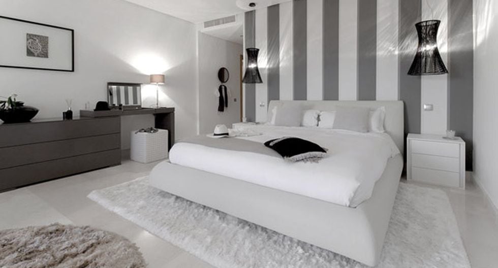 Decoración: Cómo decorar un dormitorio en blanco y negro con maestría