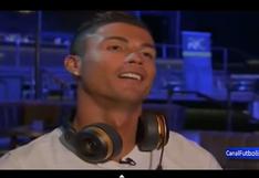 Cristiano Ronaldo se enfada y se marcha de una entrevista | VIDEO 