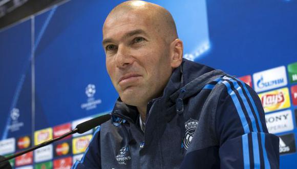 Zinedine Zidane: "Tenemos que jugar bien, pelear y correr"