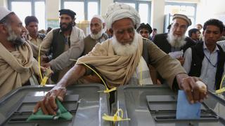 Afganistán: Amplia participación en elecciones presidenciales