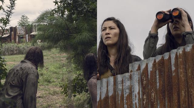 "The Walking Dead" 9x10 reveló sus primeras fotos, que incluyen un flashback a los primeros días del apocalipsis zombie. Foto: Fox.