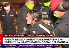 Coronavirus en Perú: Policías interviene infractores en Huaycán durante operativo