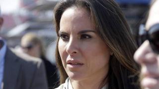 Kate del Castillo no quiso hablar sobre entrevista a 'El Chapo'