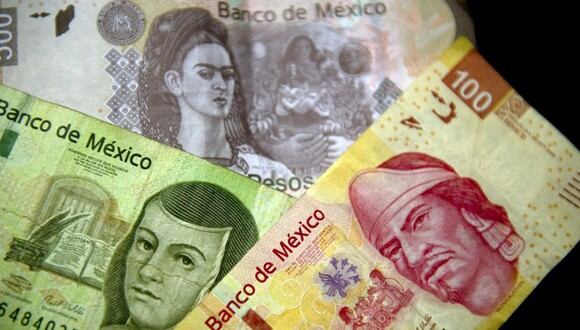 El peso mexicano es la moneda oficial en México. El peso mexicano fue la primera moneda en el mundo en utilizar el signo "$". (Foto: AFP)