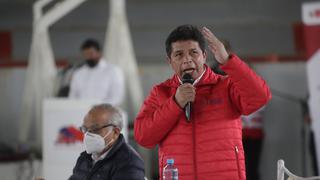 Acción Popular pide que Pedro Castillo renuncie, el Congreso se autodisuelva y adelante elecciones generales