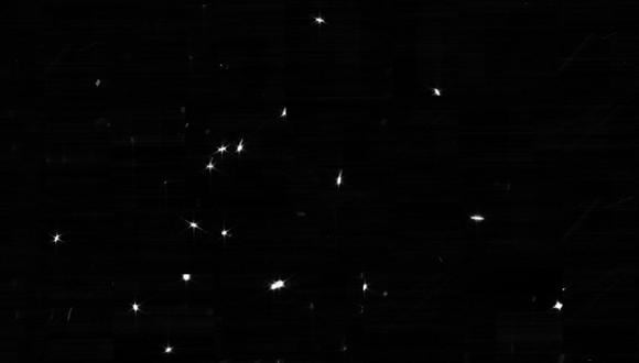 En esta imagen sin fecha obtenida de la NASA el 11 de febrero de 2022, un mosaico se creó apuntando el Telescopio Webb a una estrella brillante y aislada en la constelación de la Osa Mayor. (Foto: NASA / AFP)