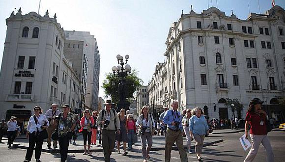 Llegada de turistas extranjeros a Perú creció 10,9% en agosto