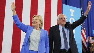 Bernie Sanders respalda la candidatura de Hillary Clinton