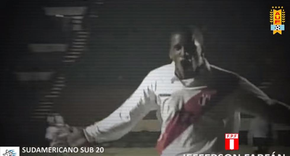Jefferson Farfán fue lo mejor de Perú en el Sudamericano del 2003. (Foto: Captura)