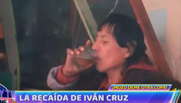 Magaly Medina difundió imágenes de Iván Cruz bebiendo cerveza, pese a que estuvo alejado del alcohol durante varios años. (Foto: Instagram)