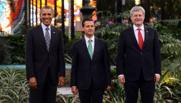 TLCAN: ¿Por qué se han reunido Obama, Peña Nieto y Harper?