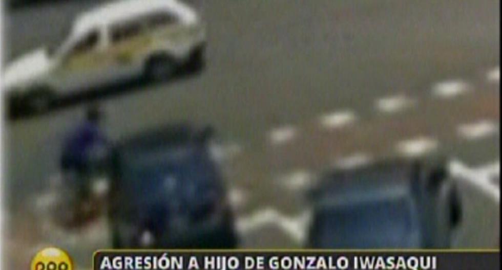 Brutal agresión contra hijo del periodista Gonzalo Iwasaki. (Foto: RPP)