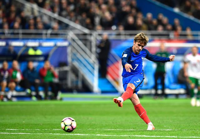 Un puesto más arriba se encuentra el francés y jugador del Atlético de Madrid, Antoine Griezmann. Tiene 27 años y su precio en el mercado de transferencias es de US$194 millones. (Foto: AFP)