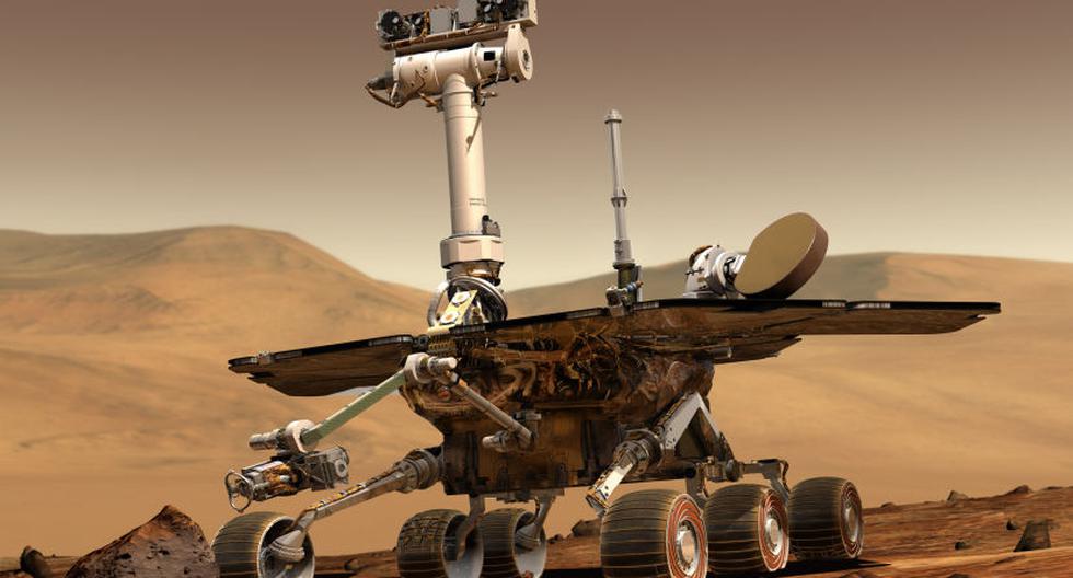 Opportunity en Marte. (Foto: NASA)