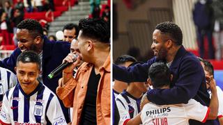 Jefferson Farfán y Deyvis Orosco bailan cumbia con niños con Síndrome de Down