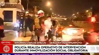 Coronavirus en Perú: Policía interviene ciudadanos en San Juan de Luriganho durante el toque de queda