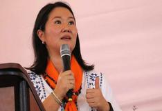 Keiko Fujimori: "no hay espacio para posiciones personalistas"