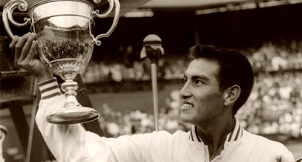 Alejandro Olmedo se consagró en Wimbledon en 1959 | Foto: El Comercio