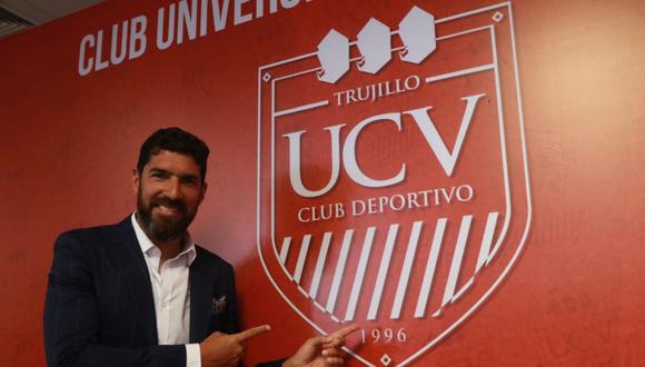 Sebastián Abreu fue presentado en Trujillo. (Foto: Jhonny Aurazo)