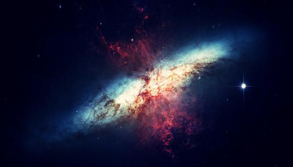 Representación de una galaxia. (Foto: pixabay)