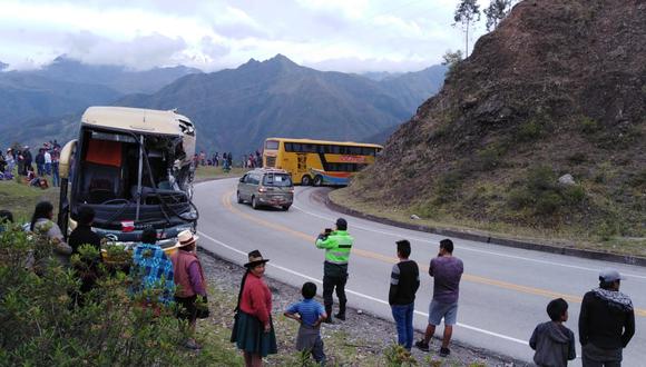 El accidente ocurrió en la carretera Cusco - Lima. (Foto: cortesía)