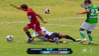 Los Caimanes empató 0-0 ante Inti Gas por el Torneo Clausura