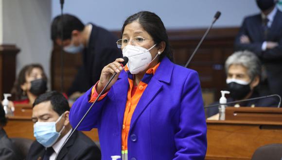 Isabel Cortez es la presidenta de la Comisión de Trabajo y Seguridad Social. (Foto: Congreso de la República)