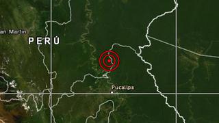 Loreto: sismo de magnitud 5,0 se reportó en la provincia de Ucayali, señaló el IGP