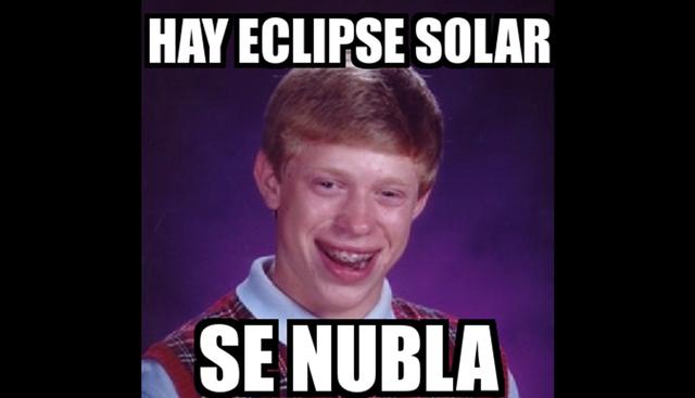Los más divertidos memes que deja el eclipse solar total que podrá ser visto en Chile, Argentina y Perú. (Facebook y Twitter)