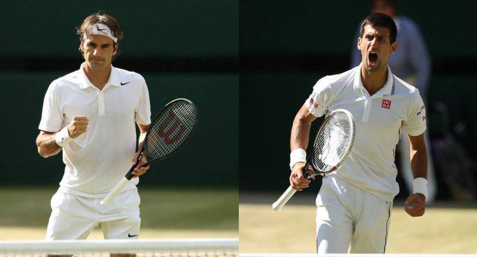 El 'expreso suizo' y 'Nole' llegan con la necesidad de ganar el tercer 'Grand Slam'.(Foto: Wimbledon / Facebook)