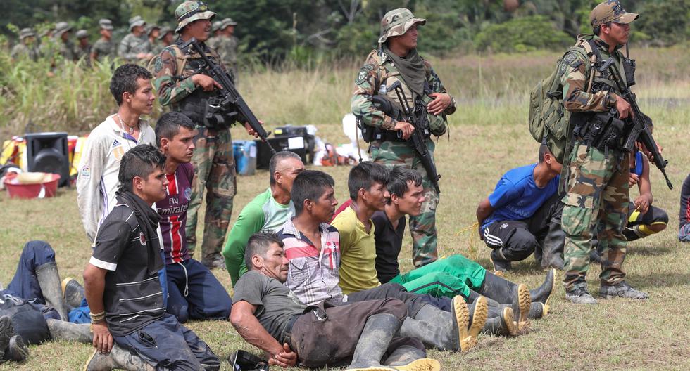 Decenas de peruanos, brasileños y colombianos han sido detenidos desde el 2018 en los operativos realizados en la Triple Frontera. (Foto: Mindef)
