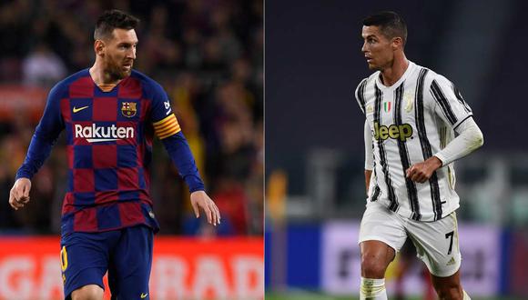 La reacción de Juventus por el duelo entre Cristiano Ronaldo y Lionel Messi en Champions League. (Foto: AFP)
