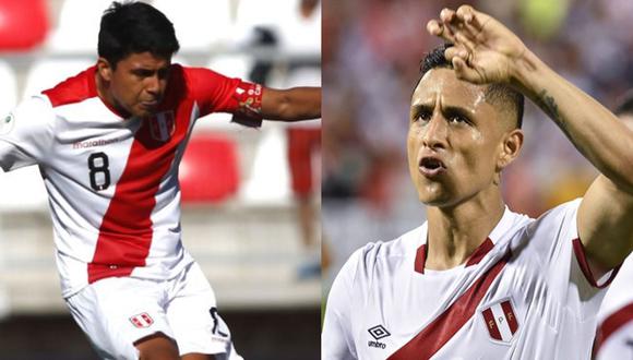 Jairo Concha y Yoshimar Yotún protagonizaron un divertido momento. Foto: Archivo GEC/AFP.