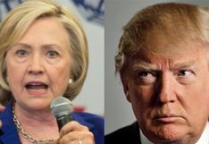Donald Trump y Hillary Clinton empatan en impopularidad histórica