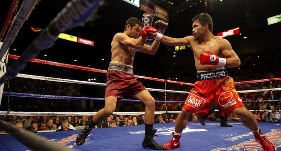 De La Hoya no pelea desde que recibió una paliza de Manny Pacquiao en una pelea de peso welter en 2008. (Foto: Getty Images)