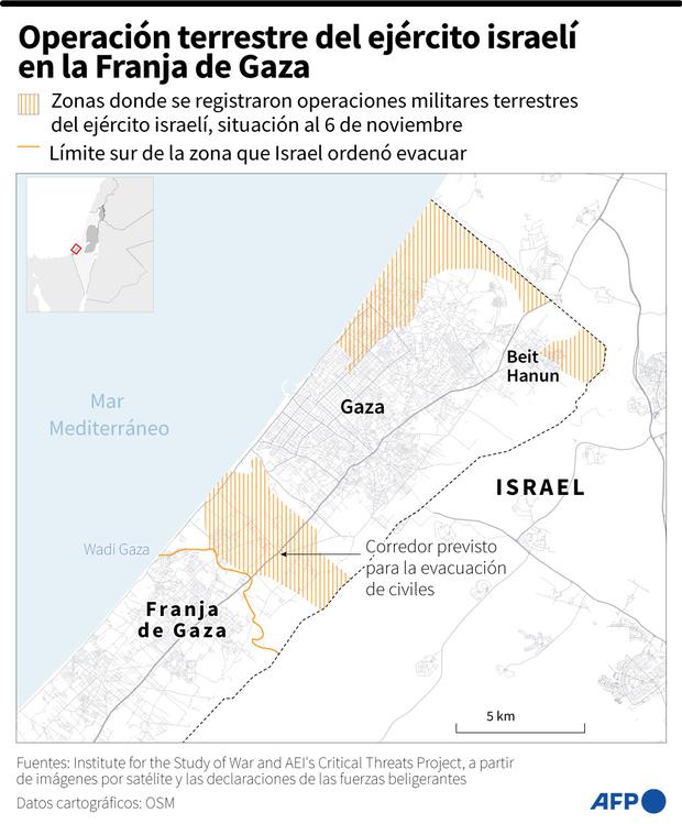 Israeli action in Gaza.  (AFP).