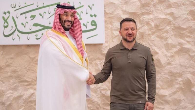 Ukraine is coordinating with Saudi Arabia in Sudan, according to experts.  (GET IMAGES).