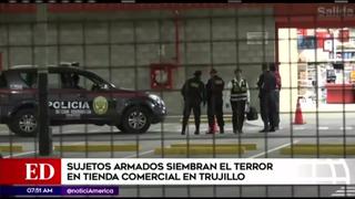 Ocho sujetos asaltaron negocio mayorista en Trujillo