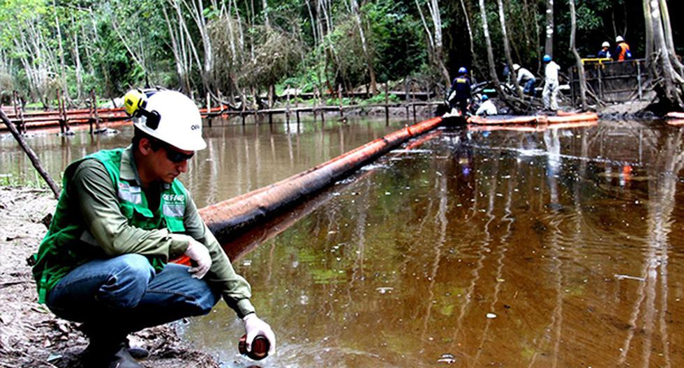 OEFA investiga nuevo derrame de petróleo en Oleoducto Nor Peruano en Loreto. (Foto: Andina)