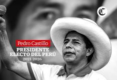 Pedro Castillo es proclamado presidente electo: últimas noticias para este martes