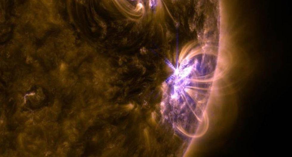 En septiembre se produjo una tormenta magnética causada por la última llamarada solar. (Foto: NASA)