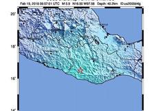 Sismo de 6 grados sacude centro y sur de México sin dejar víctimas