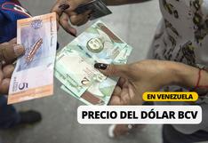Cotización del Dólar BCV HOY: Tasa actual del Banco Central de Venezuela