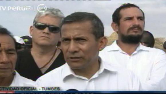 Humala amenazó con "agarrar a correazos" a malas autoridades